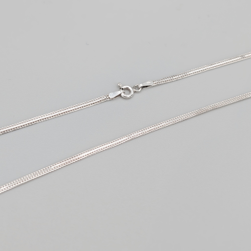 41.5cm Rävsvans i Silver S925 2.49g